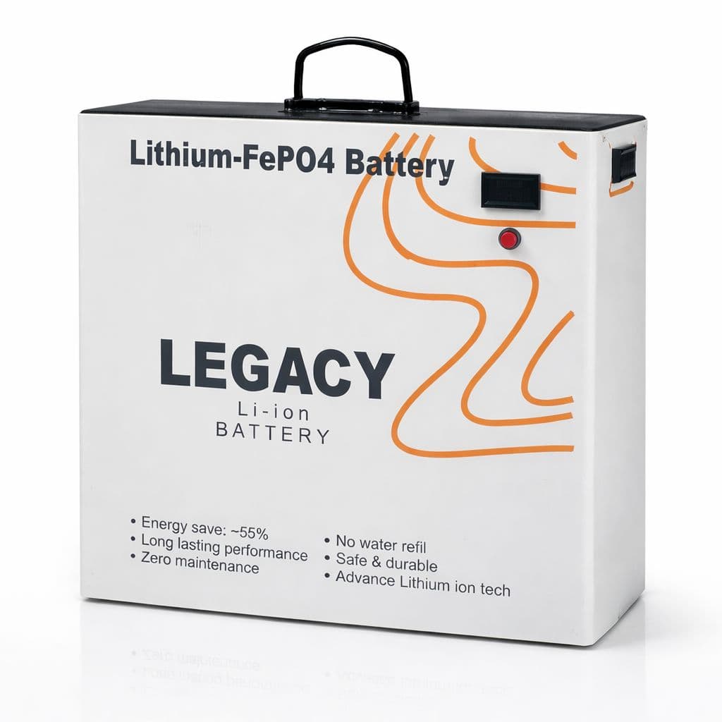 Legacy Battery Lithium-FePO4 lithium battery unit with carry handle